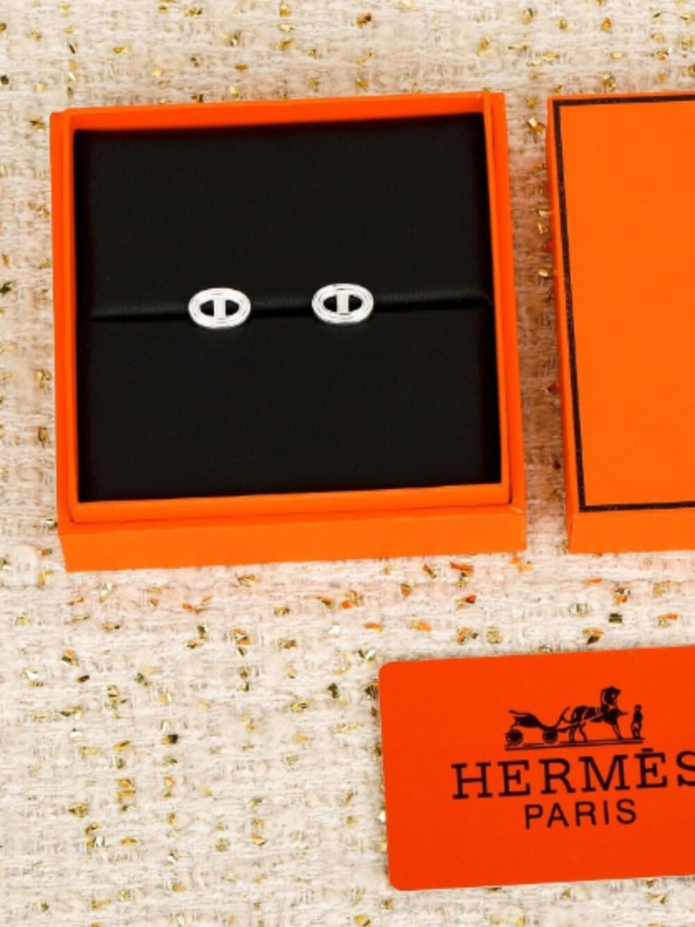 Hermes earrings
